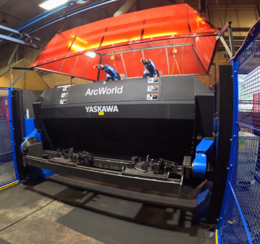 Enterprise Welding Expands Capabilities with Dual Robot Yaskawa ArcWorld 6000 Weld Cell